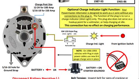 hooking alternator tonpower distribution box w body|single wire alternator wiring.